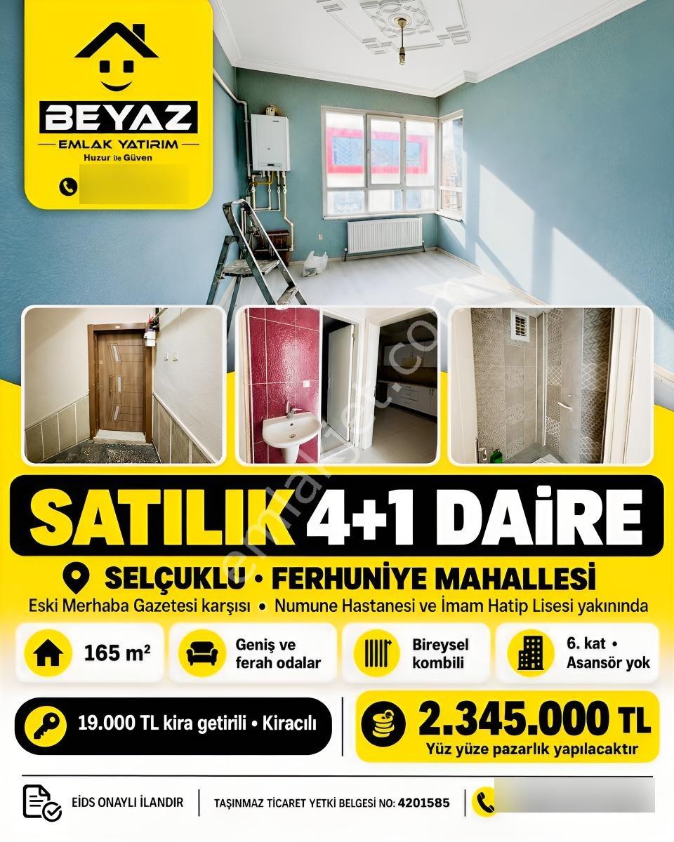Numune Hastanesine Yakın 19 Bin Tl Kiracılı 4+1 Kombili Son Kat