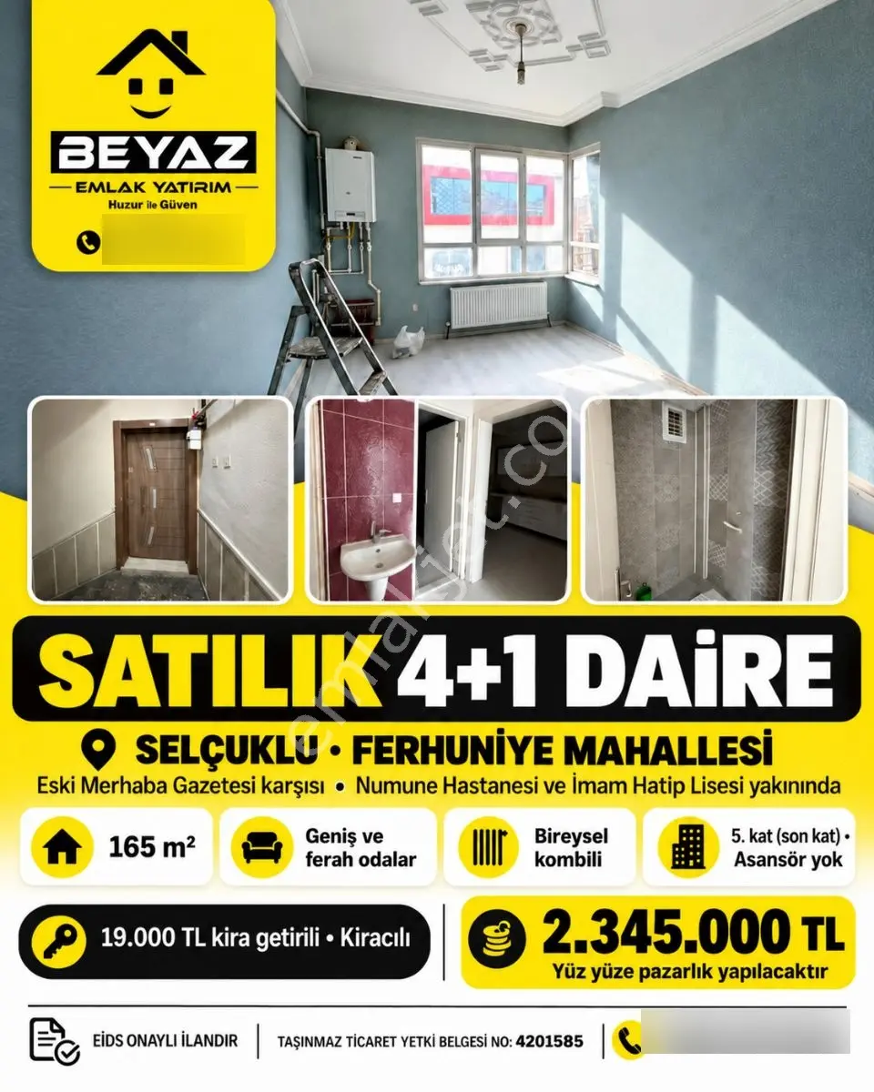 Numune Hastanesine Yakın 19 Bin Tl Kiracılı 4+1 Kombili Son Kat — fotoğraf 18