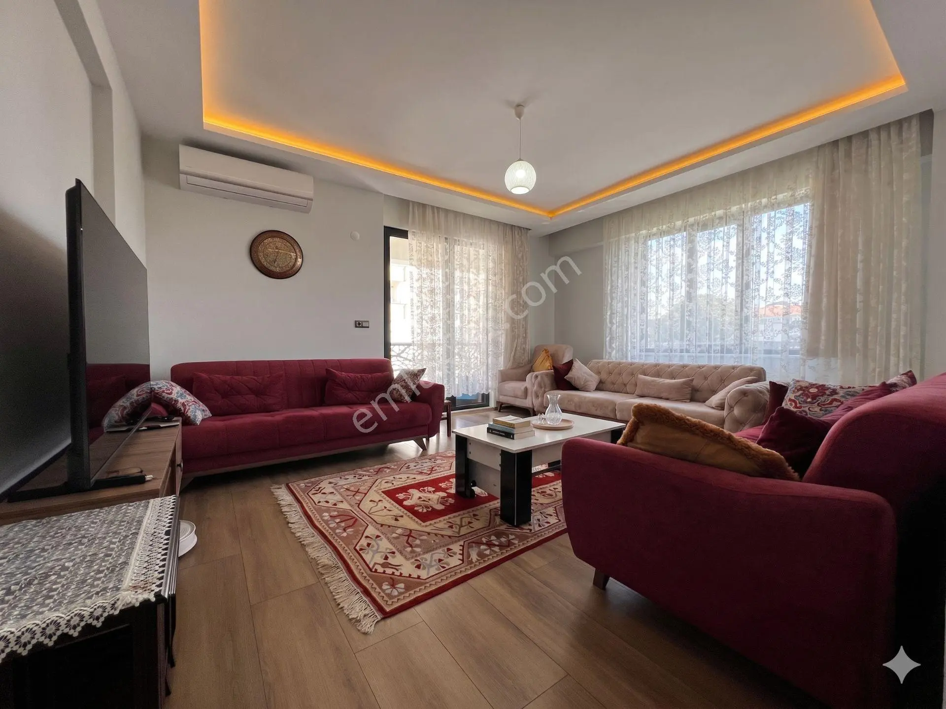 🟣🟣aktiften Modern Mimari Ve Konfor: Akçay'da Doğalgazlı, Ara Kat Ön Cephe Ayrı Mutfaklı 2+1 Daire — fotoğraf 25