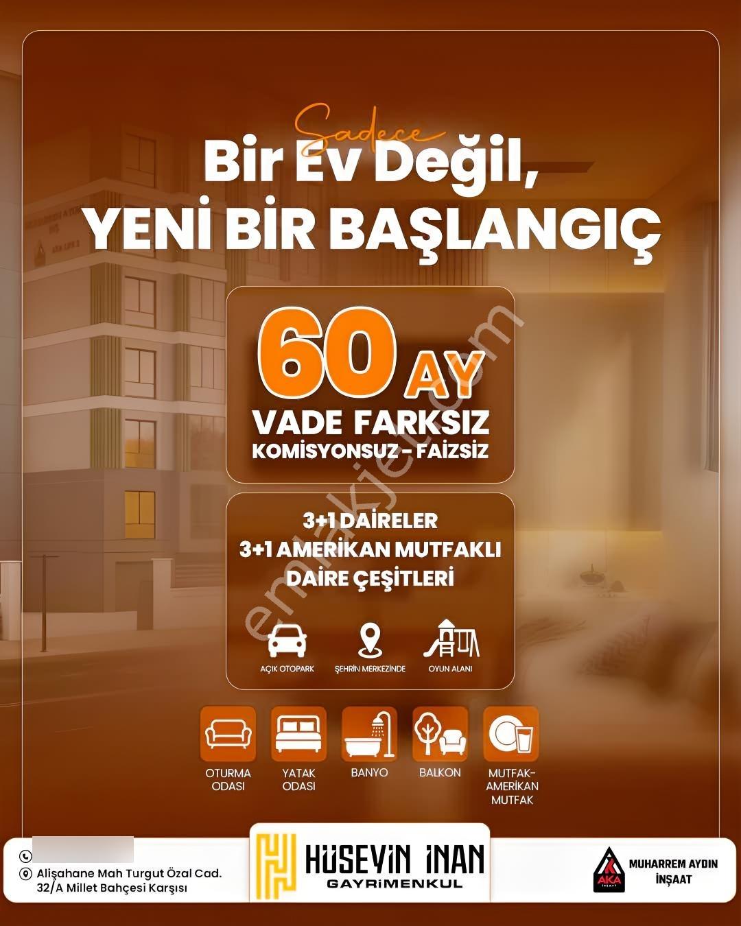 Çeltek Mah Satılık Temelden Faizsiz Komisyonsuz Daireler — fotoğraf 21