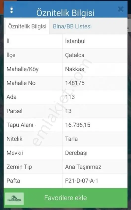 Çatalca Nakkaş Mah. İmar Sınırında Acil Satılık Tarla — fotoğraf 3