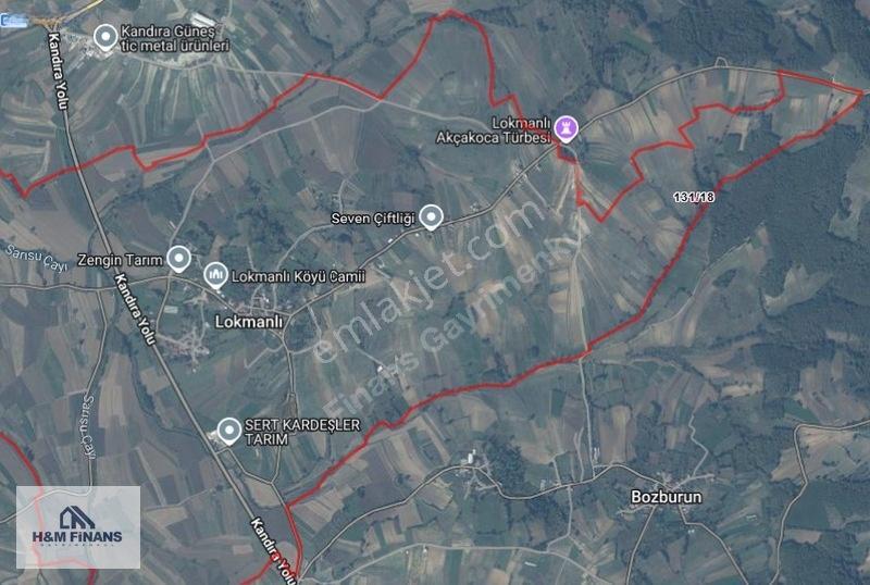 Kocaeli Kandıra Lokmalı Mah Satılık 512 M2 Arsa — fotoğraf 4