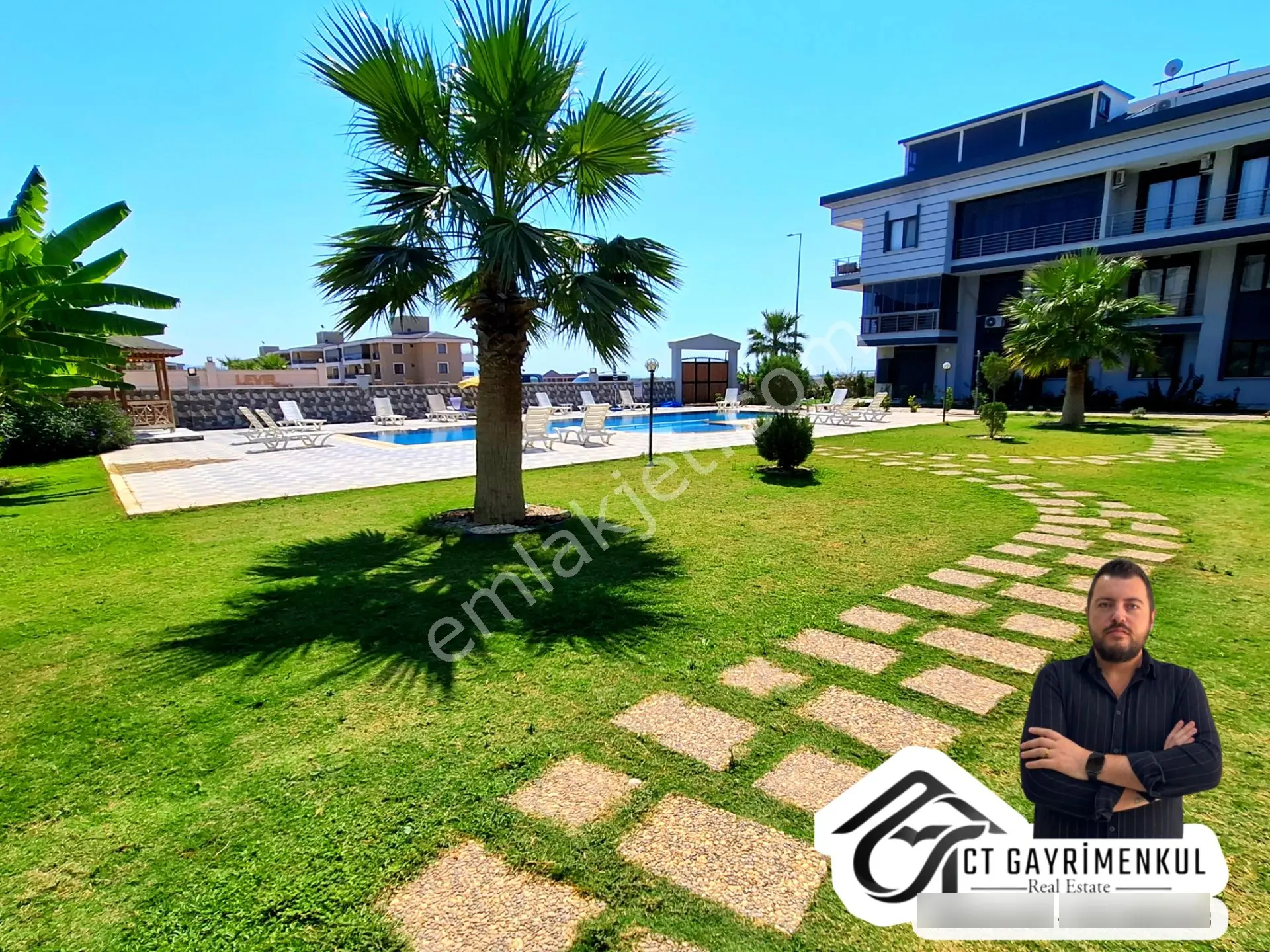 Didim'de Satılık 2+1 Site İçerisinde Havuz Manzaralı Sıfır Ön Cephe Asansörlü Daire ! — fotoğraf 7