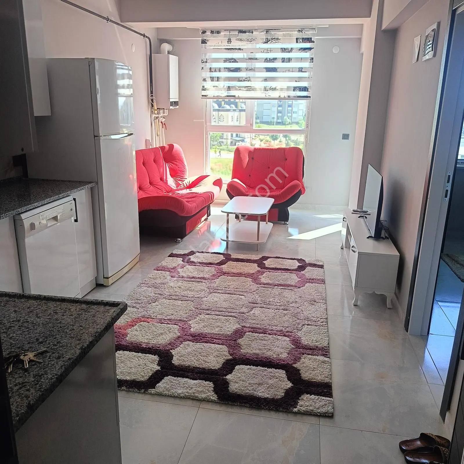 Yunus Emre Mah. Yunus Sok. Huzur Apt. 1+1 Satılık-kiralık Daire — fotoğraf 5