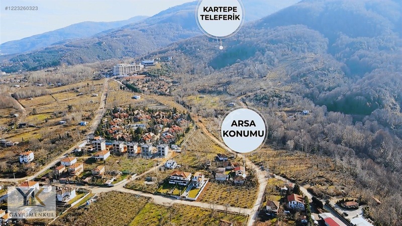 Kartepede Teleferiğin Yanı Başında 1713m2 İmarlı Fırsat Arsa — fotoğraf 3