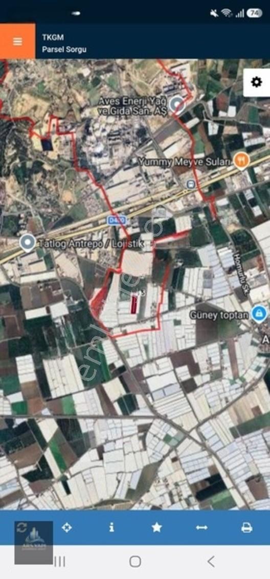 Yüksek Seraya Ve Depolamaya Uygun Cocacola Fabrikası Civarı — fotoğraf 9