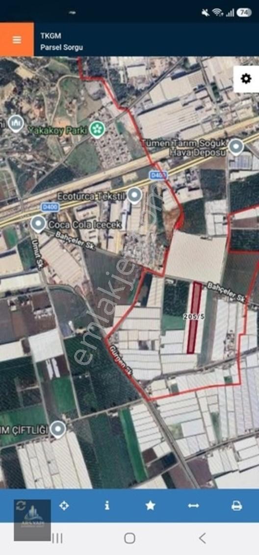 Yüksek Seraya Ve Depolamaya Uygun Cocacola Fabrikası Civarı — fotoğraf 10