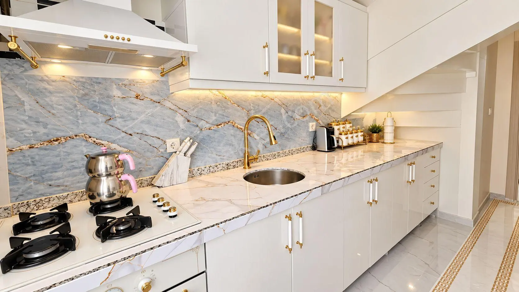 Mollateamden Alibeyköy Merkezde Ultra Lüxs 4+2 Çatı Dublex Satılık Daire — fotoğraf 9