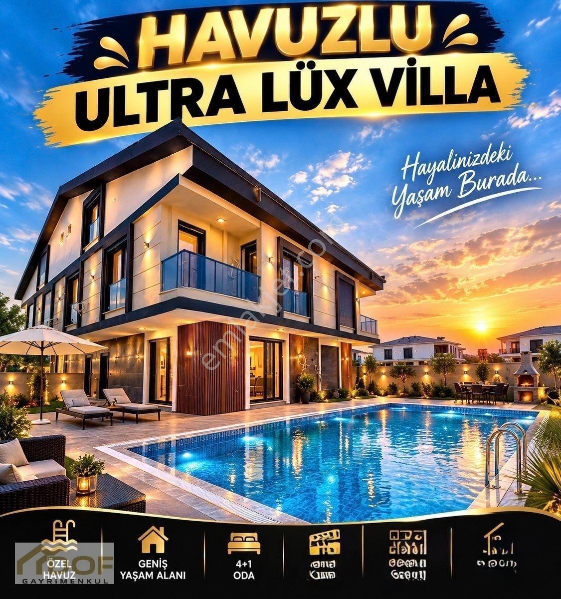 Fırsat Fiyata Deniz Manzaralı Satılık 4+1 Lüx Müstakil Havuzlu Villa
