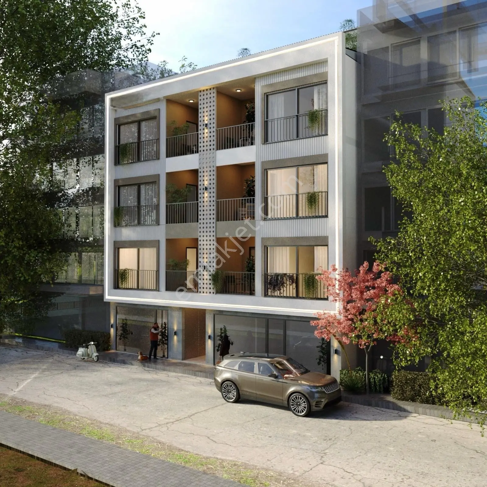 Davutlar'da Merkezi Konumda Sıfır 2+1 Satılık Daire