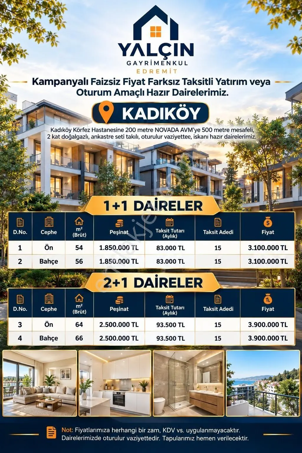 ꔪ Yalçın'dan ▀▄ Kadıköy'de | %60 Peşinat 15 Ay Vade | Lüks 1+1▀▄ — fotoğraf 35