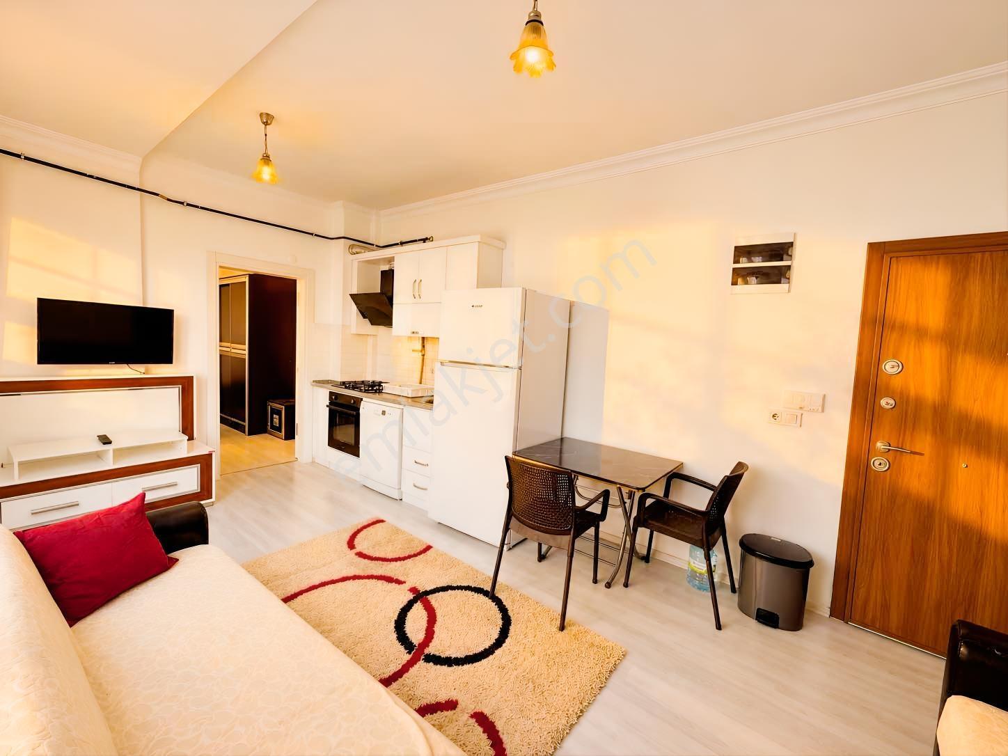 Merzifon Saat Kulesi Karşısında 4. Kat Asansörlü 1+1 Full Eşyalı