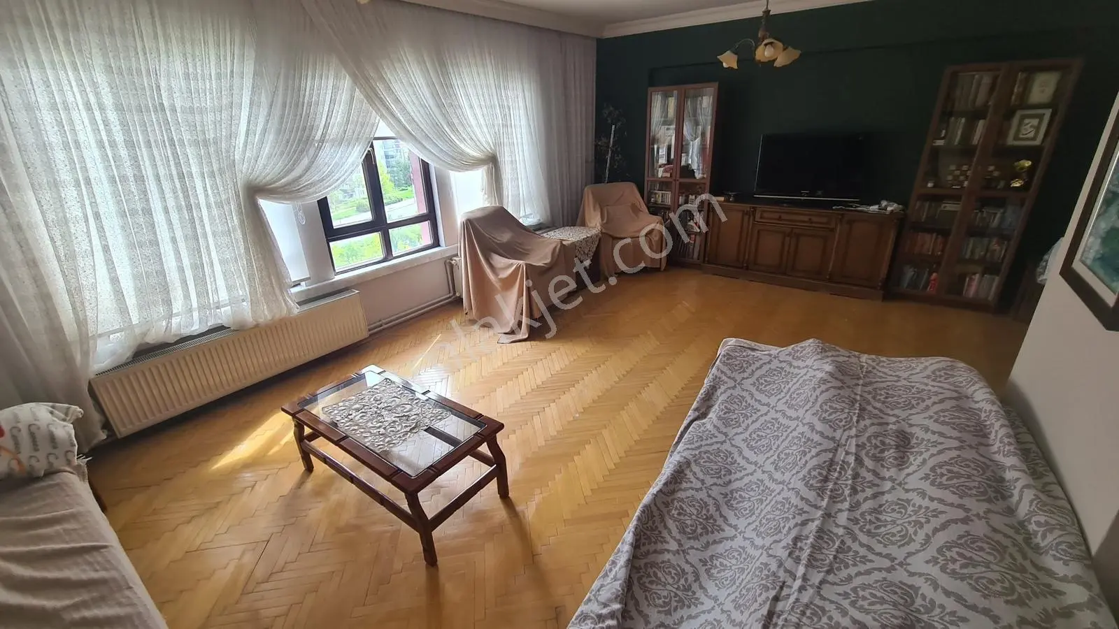 Park Ve Şehir Manzaralı Önü Açık Geniş, Bakımlı 3+1 Site Dairesi — fotoğraf 10
