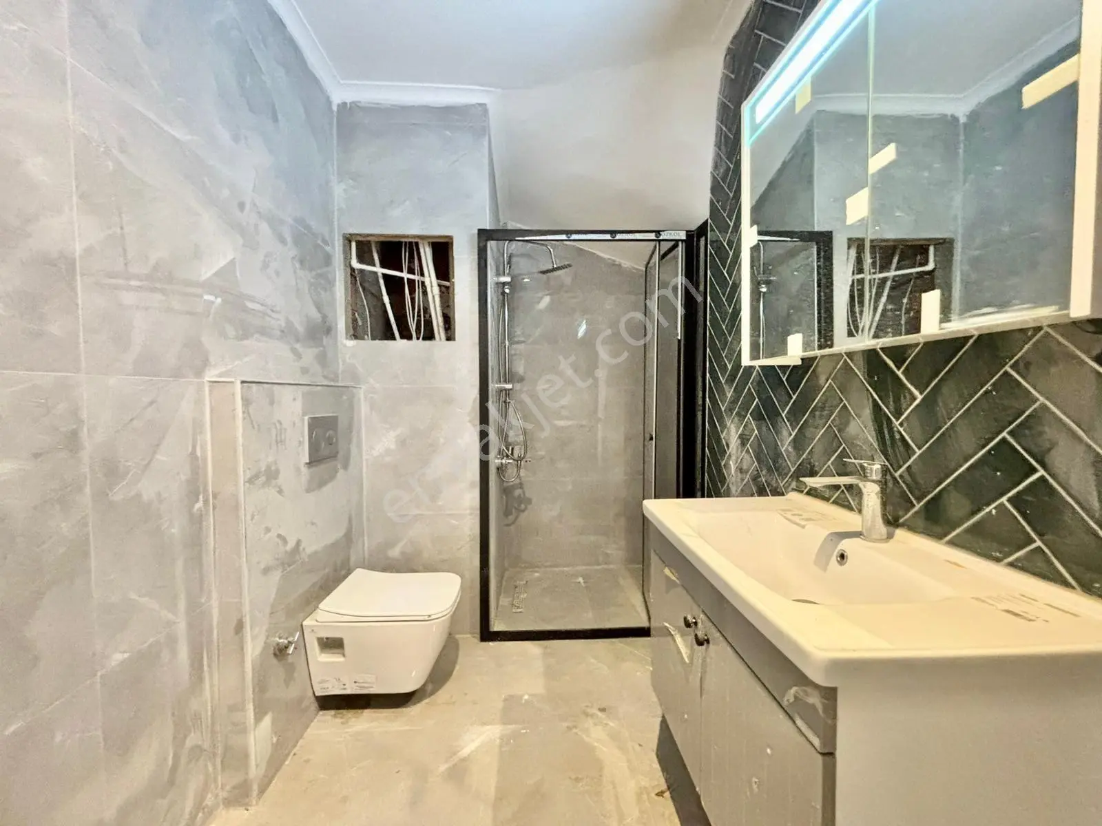 ꧁ay Emlaktan꧂ögretmenler'de Denize Yakın Dogalgazlı Geniş Manzaralı Teraslı Satılık 2+1 Dublex Daire — fotoğraf 15