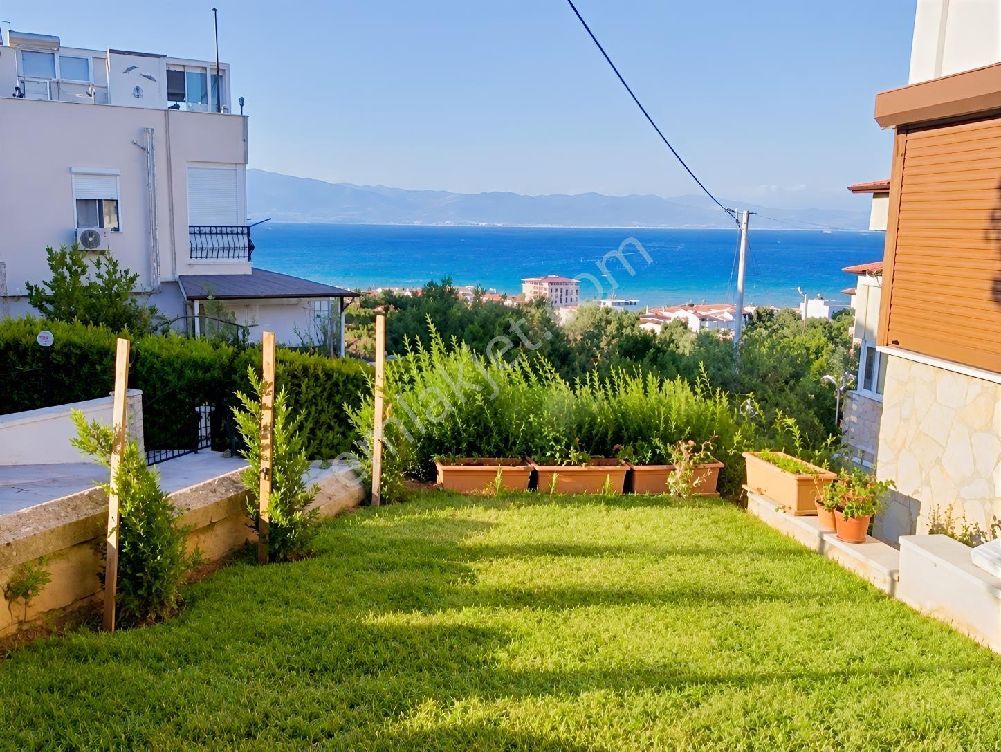 Burhaniye Pelitköy Deniz Manzaralı 3+1 Satılık Villa — fotoğraf 7