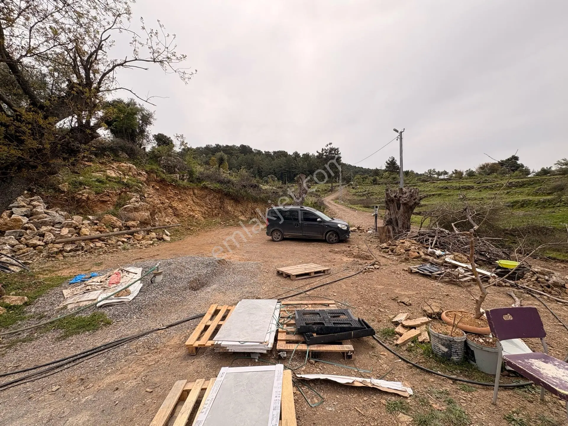 Dalyan Gökbel De Satılık 1.275 M2 Tarla, Tek Tapu, Doğa İçinde — fotoğraf 4