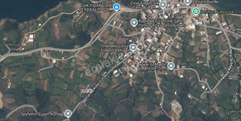 Sahil Yenice’de 200 M² |yola Cepheli Köy Yerleşimine Yakın — fotoğraf 5