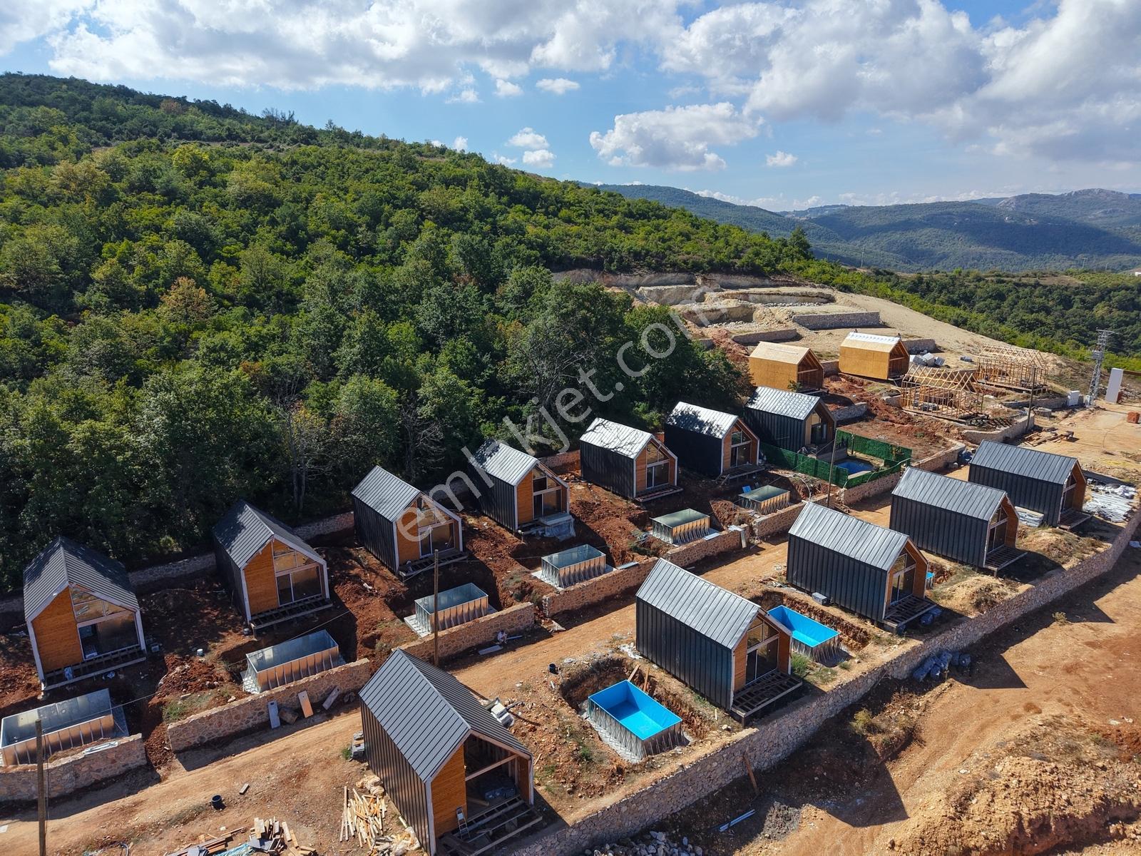 İznik Lott Villaları Göl Manzaralı 287 M2 Havuzlu Ahşap Villa — fotoğraf 14