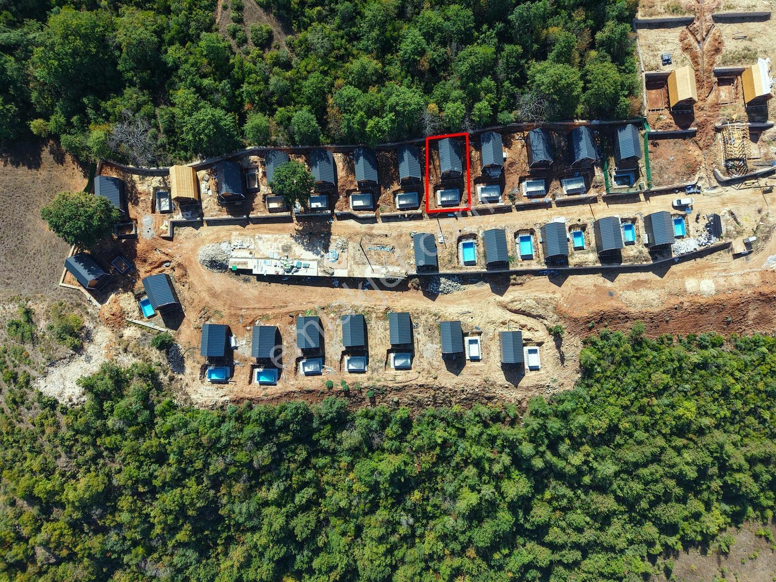 İznik Lott Villaları Göl Manzaralı 287 M2 Havuzlu Ahşap Villa — fotoğraf 15