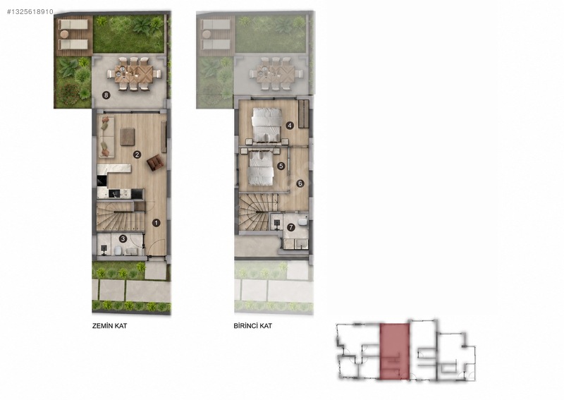 Sumen Olea Projesi 2+1 Satılık Müstakil Villa — fotoğraf 2