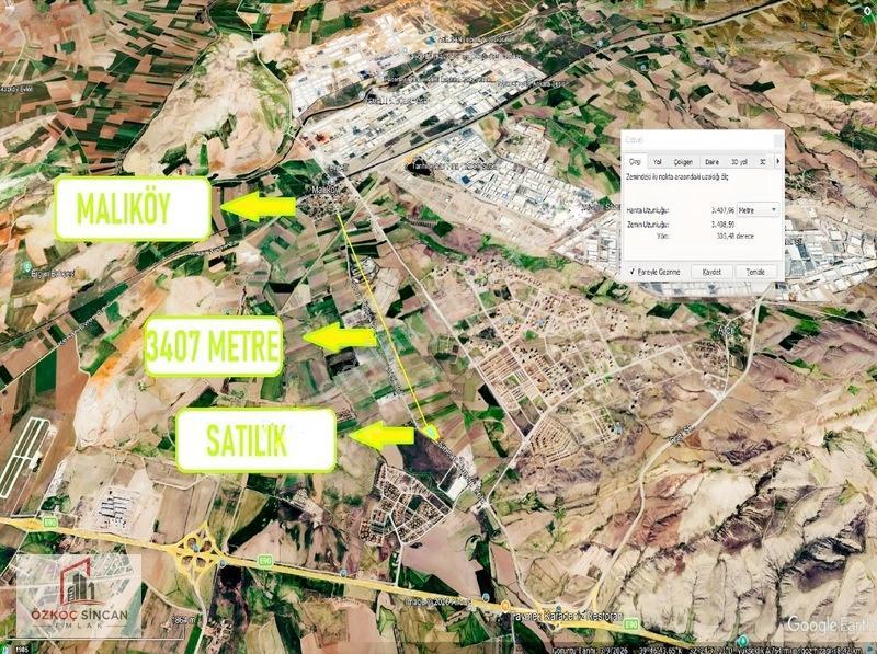 Özkoç'tan Malıköy Sanayi Yakını 218 Metre 0.60 Emsal Okul Arsası — fotoğraf 15