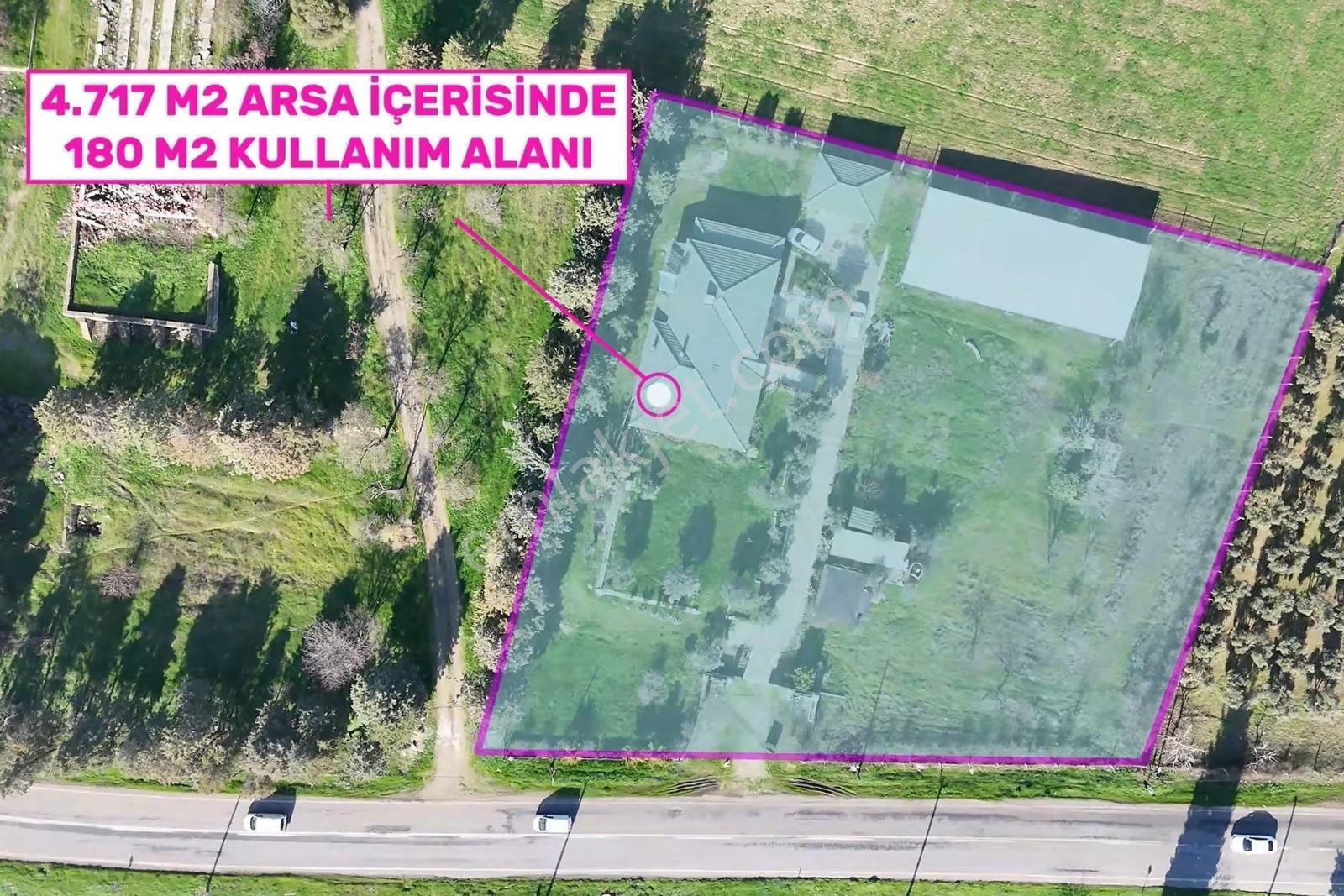Foça-izmir K.yolu Üzerinde 4.717m2 Bahçe İçerisinde Müstakil Ev — fotoğraf 28