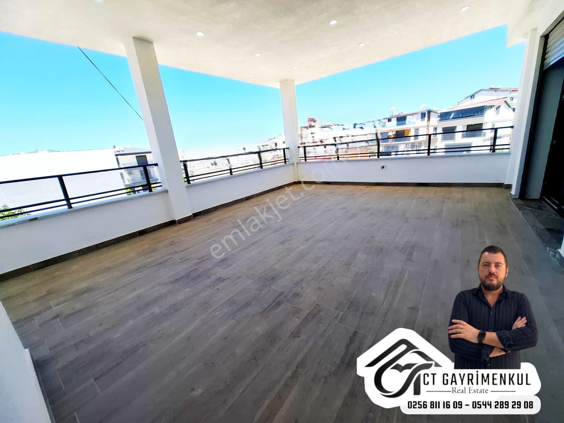 Didim'de Satılık 3+1 Deniz Manzaralı Müstakil Girişli Teraslı Bahçeli Triplex Villa — fotoğraf 27