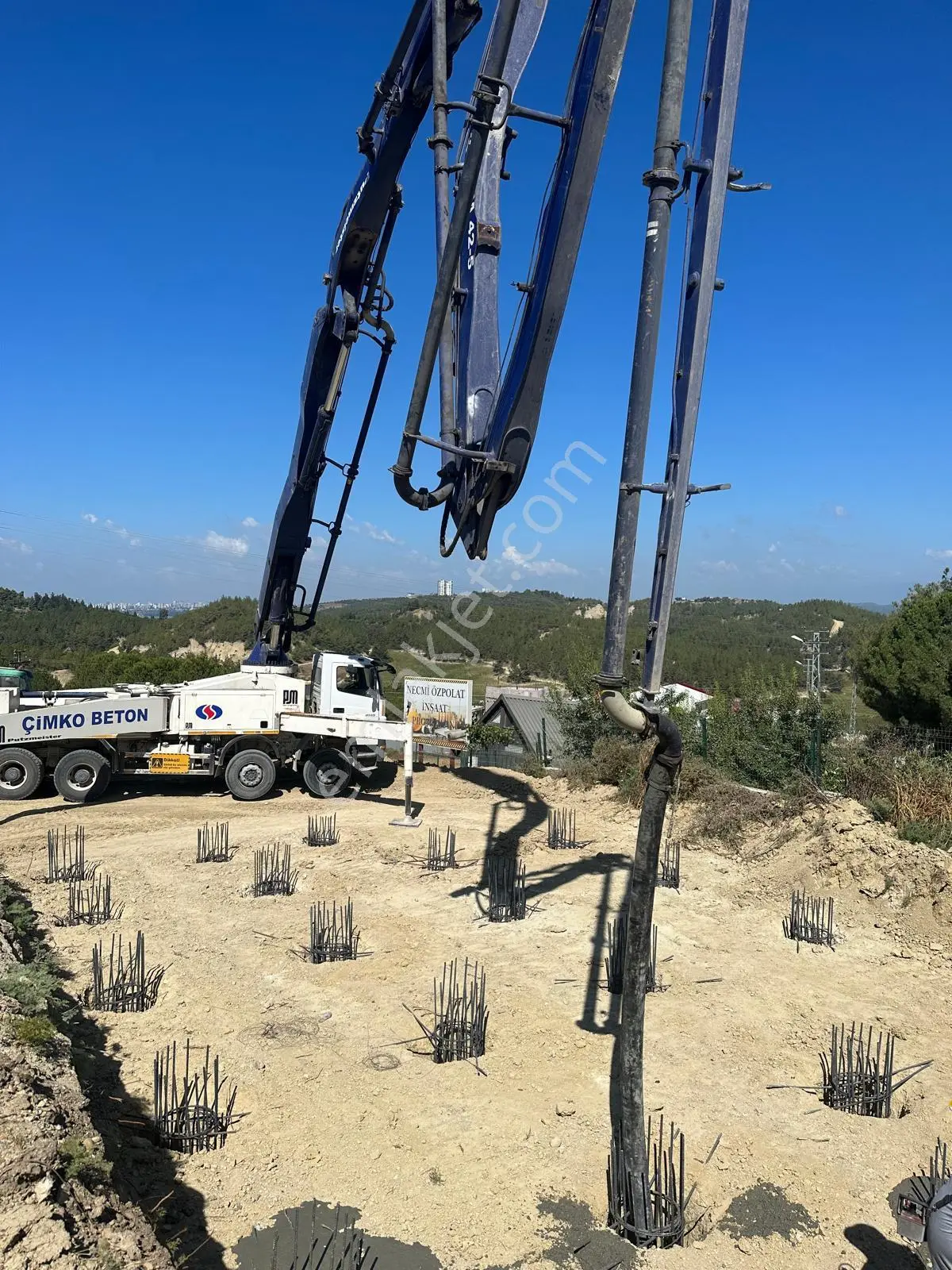 5+1 Villa Çarkıpare Havuzlu Arsa 225m2 Fore Kazık — fotoğraf 2