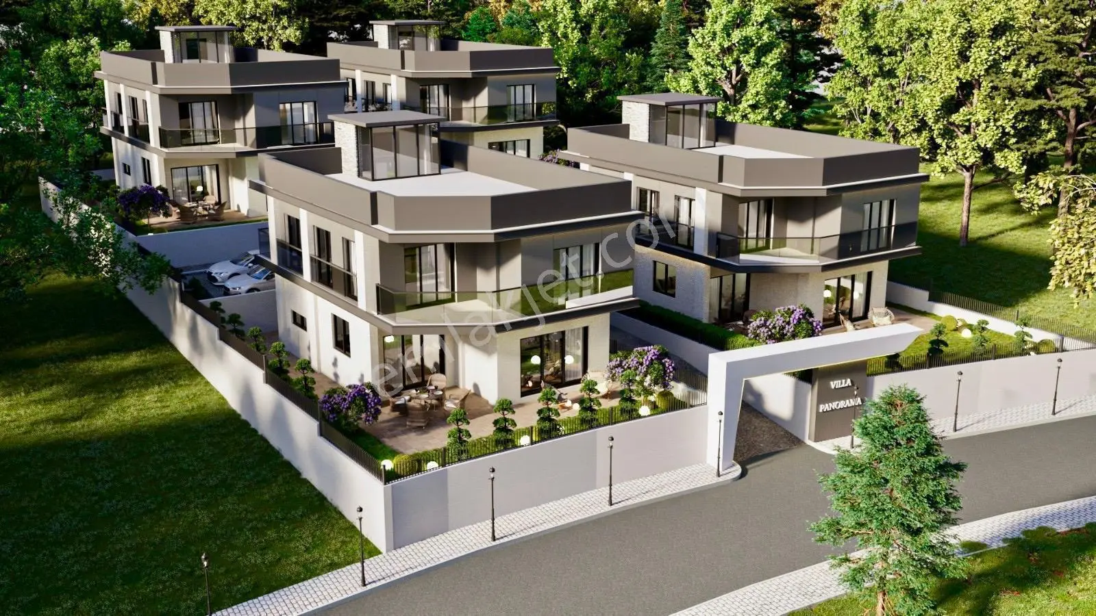 5+1 Villa Çarkıpare Havuzlu Arsa 225m2 Fore Kazık — fotoğraf 6