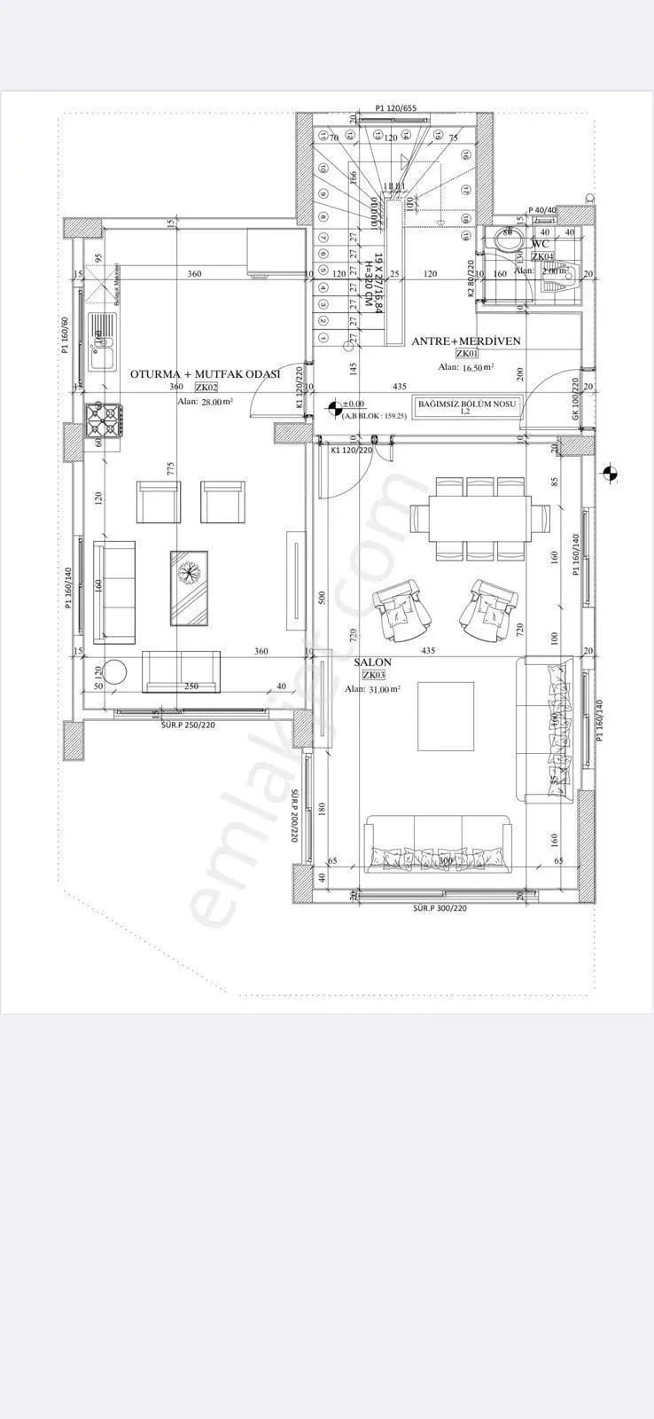5+1 Villa Çarkıpare Havuzlu Arsa 225m2 Fore Kazık — fotoğraf 12