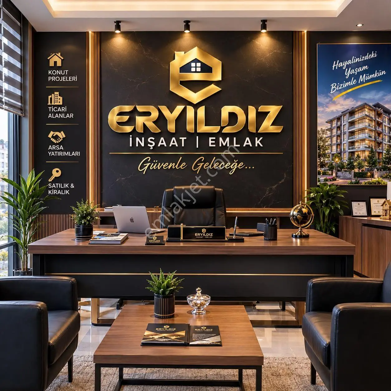 **eryıldız İnşaat**kendi Mülkümüz**fuul+fuul 135m2 Ultra Lüks 2+1** — fotoğraf 5