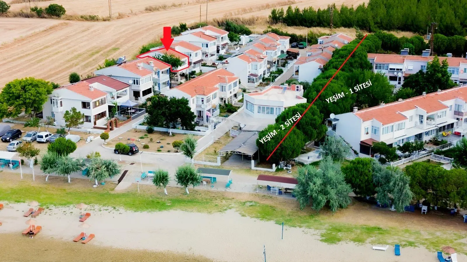 Kaya Emlak-k.terzi Yeşim-2 Sitesinde Üst Kat 2+1 Satılık Yazlık