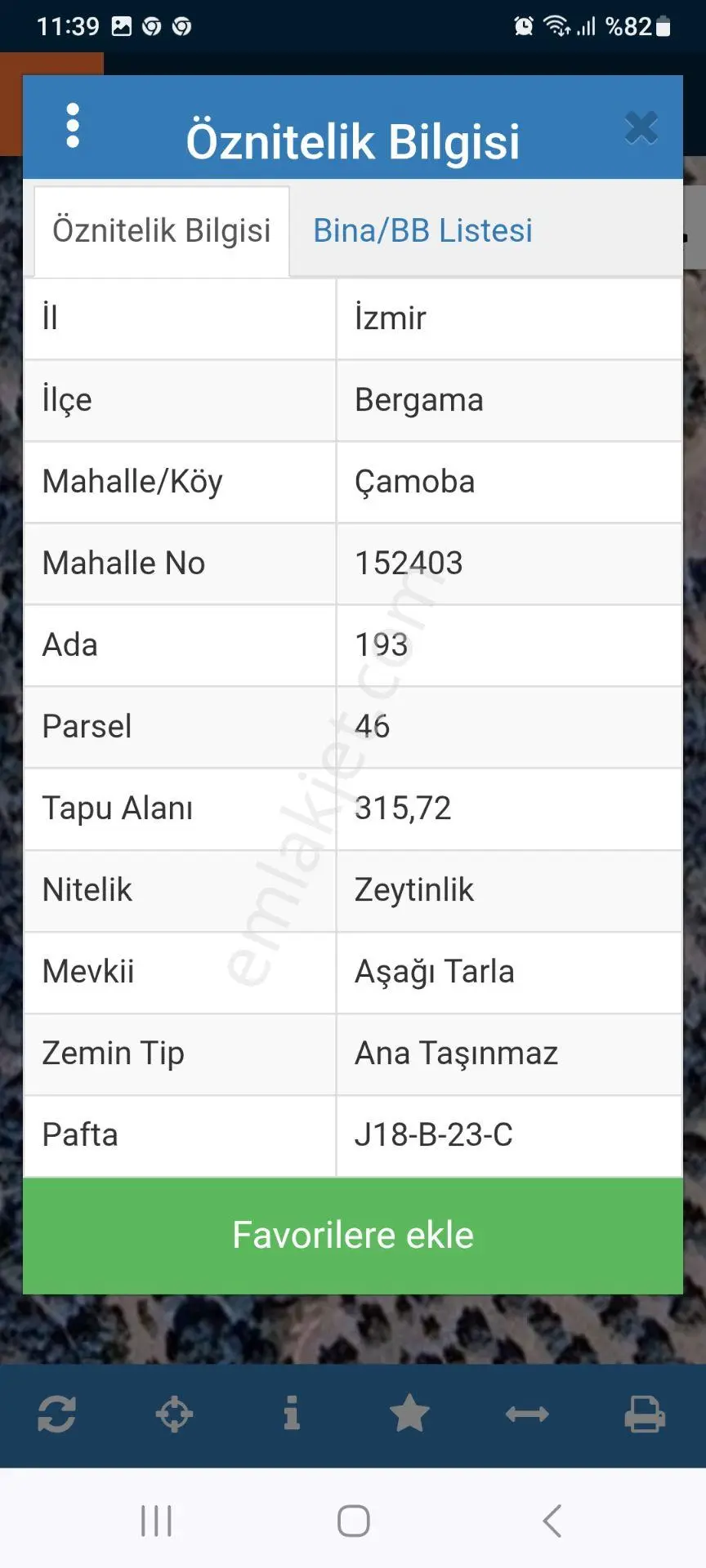 Satılık Müstakiltapu Zeytinlik