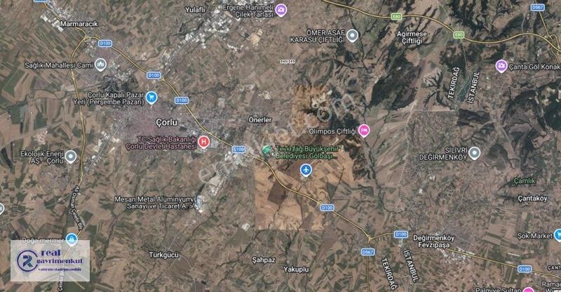 Tekirdağ Ergene Velimeşe Mah. Osb Ye Yakın Yatırımlık Tarla — fotoğraf 2