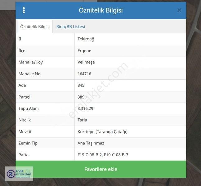 Tekirdağ Ergene Velimeşe Mah. Osb Ye Yakın Yatırımlık Tarla — fotoğraf 5