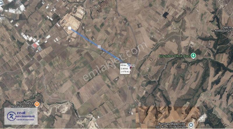 Tekirdağ Ergene Velimeşe Mah. Osb Ye Yakın Yatırımlık Tarla — fotoğraf 7