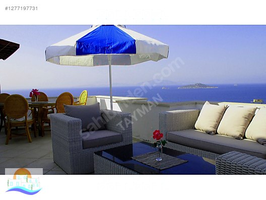 Bodrum Turgutreis Satılık 4+1 145 M2 Daire Eşyalı Manzaralı — fotoğraf 8