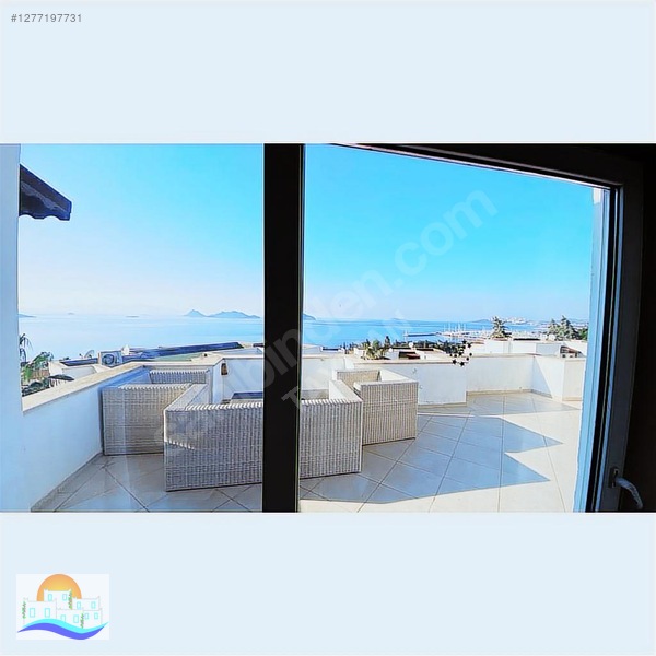 Bodrum Turgutreis Satılık 4+1 145 M2 Daire Eşyalı Manzaralı — fotoğraf 10