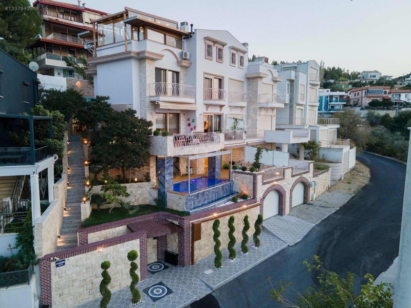 Narlıdere+limanreis 7+1 Deniz Manzaral+kapalı Otopark+lüks Villa — fotoğraf 2