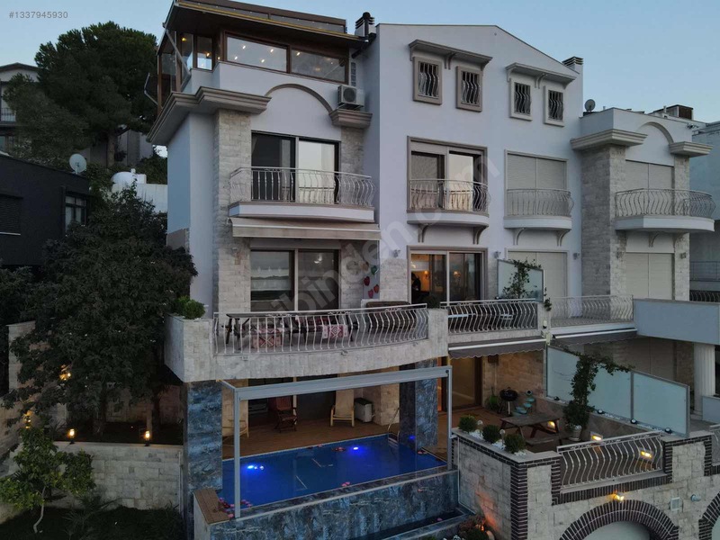 Narlıdere+limanreis 7+1 Deniz Manzaral+kapalı Otopark+lüks Villa — fotoğraf 12