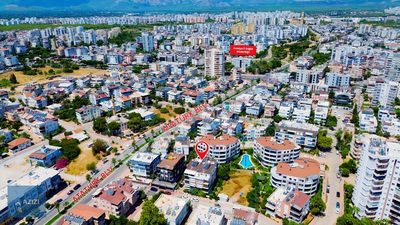 Konyaaltı Arapsuyu Plaja 500 M 3+1 Bahçe Katı Satılık Daire — fotoğraf 34