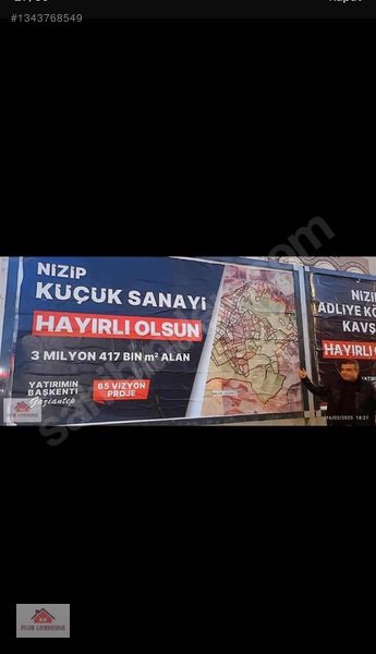 Nizip Sekili Küçük Sanayi Alanı İçinde Satılık 5 Dönüm Zeytin — fotoğraf 6