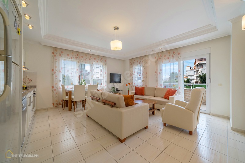 Alanya Oba'da Eşyalı Satılık 2+1 Daire — fotoğraf 11