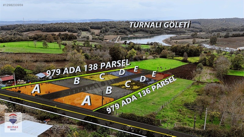 Kaynarca Turnalıda Gölet Manzaralı 419m2 Arsa Emsal 0,40 Projeli — fotoğraf 8