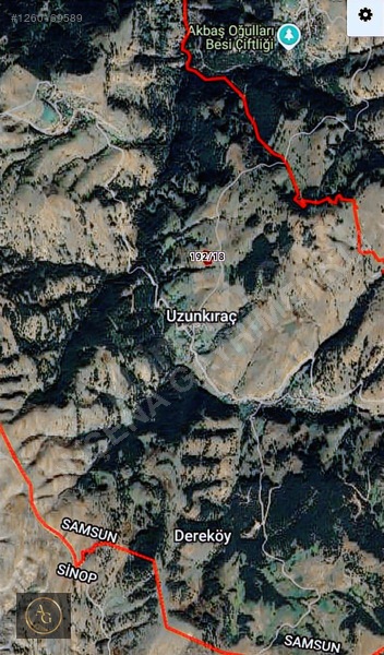 Ahşenadan Samsun Alaçam'da 3673 M2 Yatırım Fırsatı Satılık Arazi — fotoğraf 4