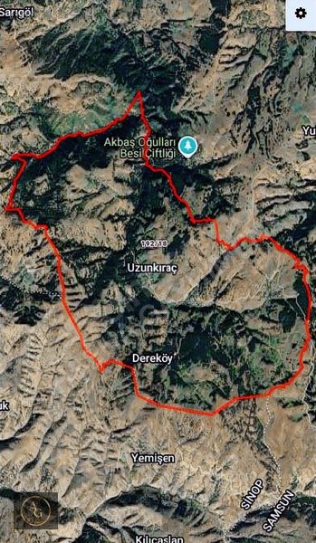 Ahşenadan Samsun Alaçam'da 3673 M2 Yatırım Fırsatı Satılık Arazi — fotoğraf 5