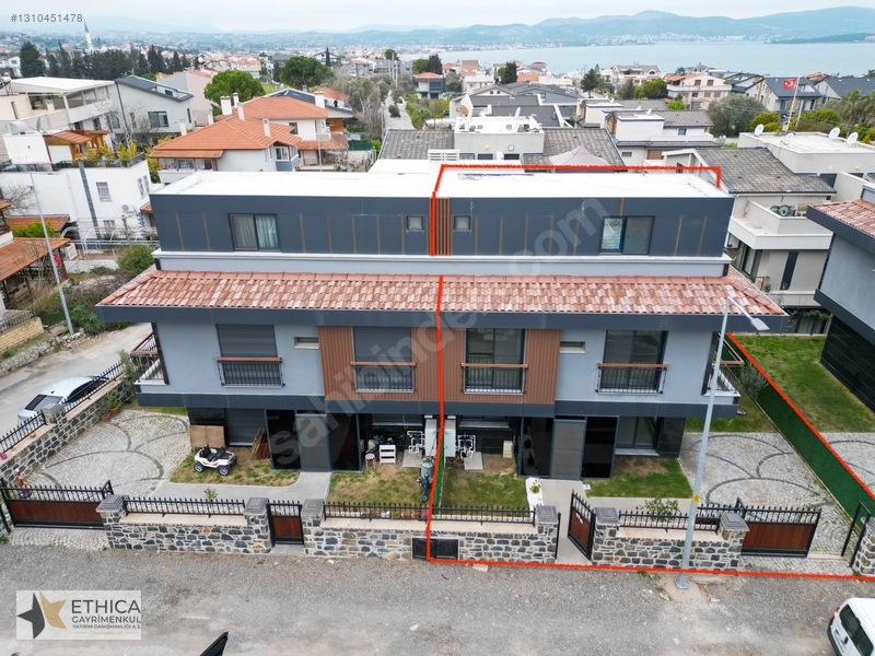 Sağlam Yapı! Deniz Ve Orman Manzaralı Kiralık Villa Urla — fotoğraf 2