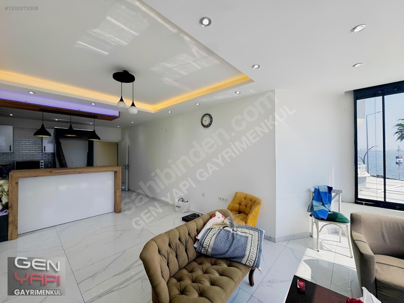 Gen'den Mezitli Viranşehir'de Denize Sıfır 4+1 Daire — fotoğraf 6