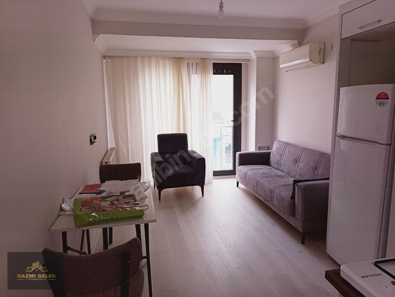 Emniyet Ve Metro Yakını Sıfır Binada Kombili Kiralık 1 +1 Daire — fotoğraf 6
