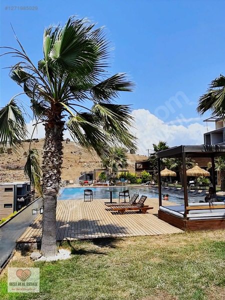 Muğla Bodrum Meşelik Yıllık Kiralık 1+1 Göl Havuz Doğa Manzara — fotoğraf 4